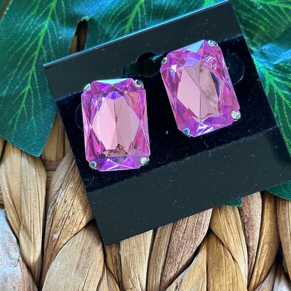Torrid Jewelry - BOGO FREE PURPLE STONE STATEMENT PROM EARRINGS